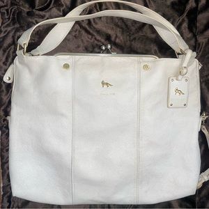 Large Emma Fox Kiss Lock Shoulder Bag Purse!🛍💎